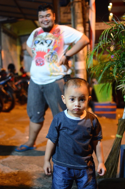 Curiously terrified.