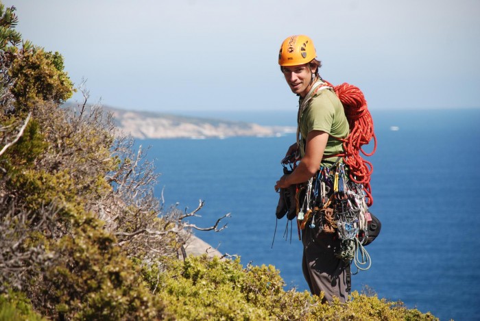 Climbing in West Cape Howe