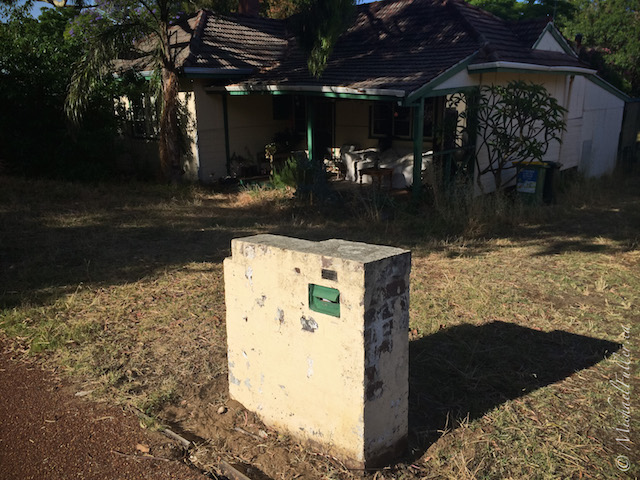 mailbox and irwin street house