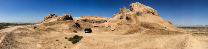 Camping in 3rd century ruins.