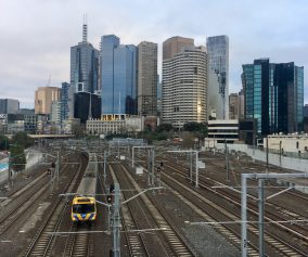 Cycled through the empty CBD